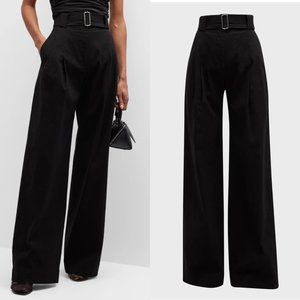 A.L.C Darby stretch linen belted wide leg pant OFFERS WILL BE DECLINED